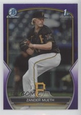 2023 Bowman Draft Chrome Purple Refractor 222/250 Zander Mueth #BDC-131 g1k