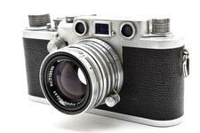 Near MINT/with case Nicca 3-F NIKKOR-H C 5cm F/2 Film Camera From JAPAN