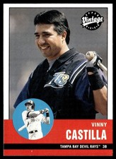 2001 Upper Deck Vintage Vinny Castilla Tampa Bay Devil Rays #37