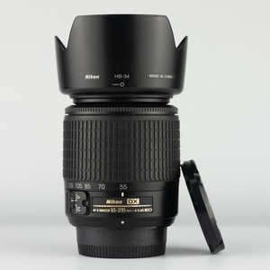 Nikon AF-S 55-200mm f4-5.6 G ED DX Lens with Caps Working Next Day Delivery