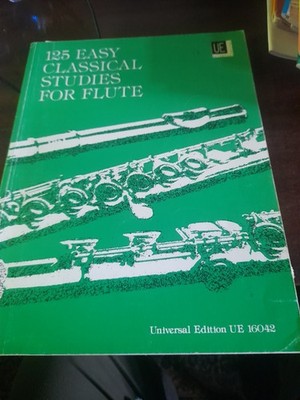125 LEICHTE KLASSISCHE STUDIEN FÜR FLÖTE