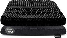 Gel Seat Cushion for Long Sitting Extra Thick Gel Cushion for Wheelchair So.....