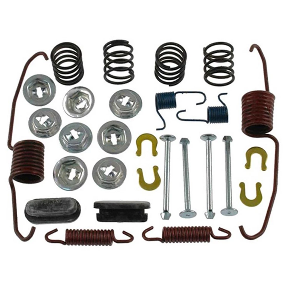 Rear Brake Drums Shoes Spring Kit Wheel Cylinder For Corolla 94-02 Non-ABS - Image 2 of 4