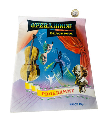 Theaterprogramm London Festival Ballet 1977 Opera House Blackpool Vintage ra