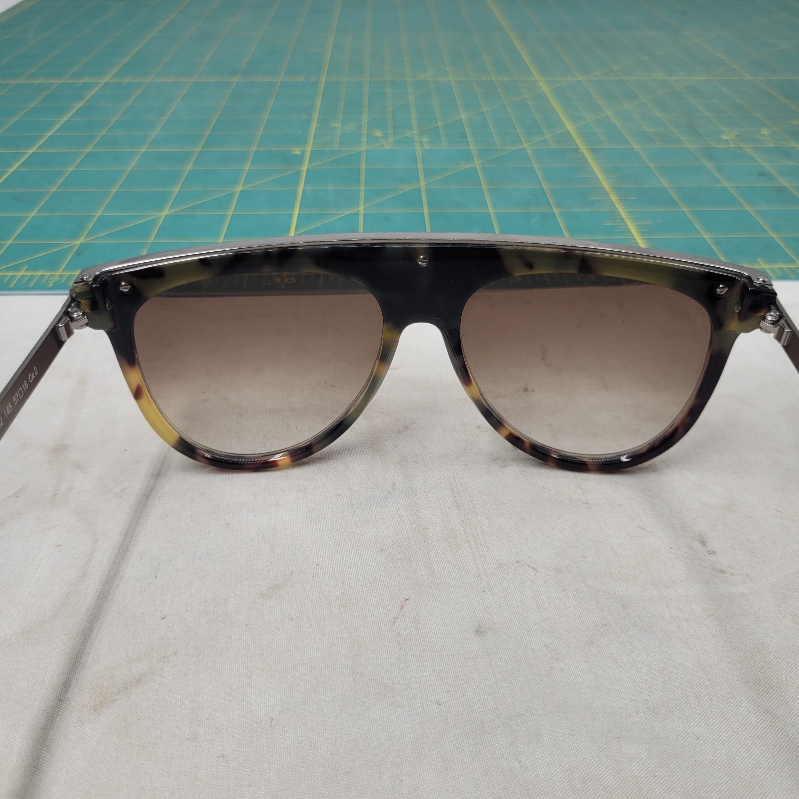 Balmain BL2120 Rectangular Sunglasses Dark Green/… - image 10