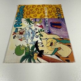 The Flintstones The Rescue of Dino & Hoppy Nintendo Manual Book Only NES-5Z-USA