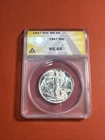 1947 Walking Liberty Half MS 65
