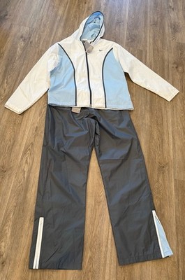 NEW Nike Set Vintage 2006 Windrunner Full-Zip Jacket track Suit Women XL warm-up