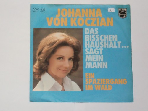 JOHANNA VON KOCZIAN -Das Bisschen Haushalt...sagt mein Mann- 7" | eBay