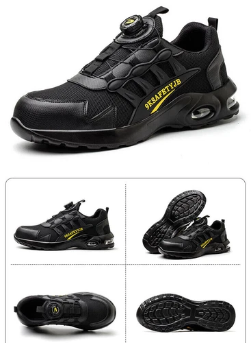 NEU Herren Sicherheitsschuhe Stahlkappe S3 Arbeitsschuhe Sportliche Schutzschuhe - Bild 5 von 16