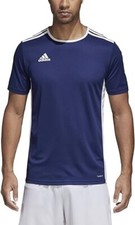 Adidas Entrada 18 Jersey, Youth, Large, Navy - NEW