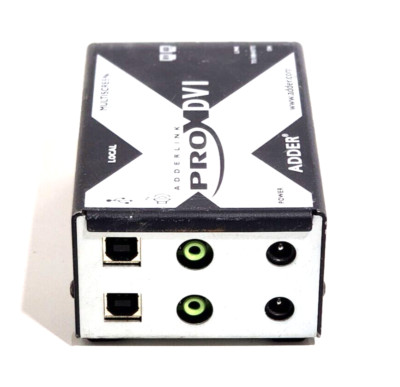 Adder X-DVIPRO-MS2 Dual DVI, Audio and 4-port USB Extender USED.