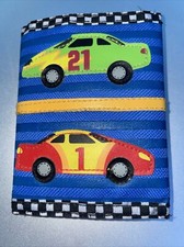 ¡NUEVO! Cartera triple Stephen Joseph niños jóvenes niños niñas coches de carreras coches
