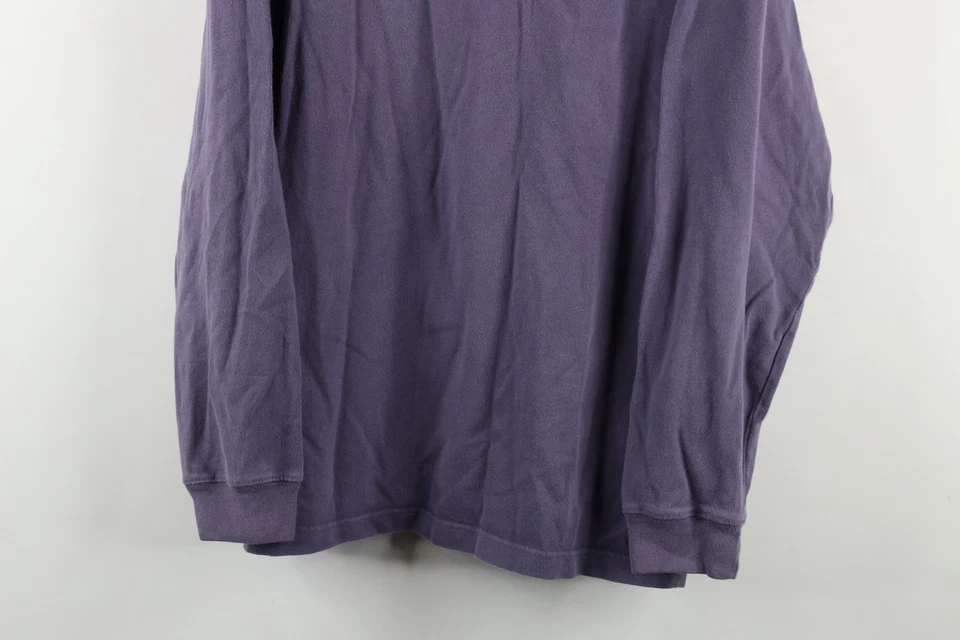 Camiseta De Colección Años 90 Banana Republic Para Hombres Grande Desteñida En Blanco Peso Pesado Cuello Alto Foto 3 de 4