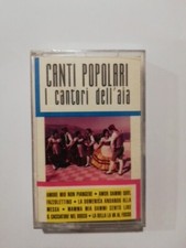 Musicassetta Canti Popolari I Cantori Dell'Aia Music Market Anni '90 Sigillato 