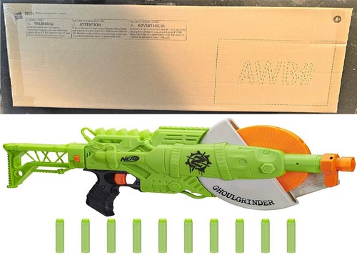 NERF Zombie Strike Ghoulgrinder Blaster 