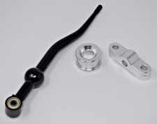 Dual Bend Short Shifter W Billet Cnc B-series Shift Linkage Bushings Civic Usa