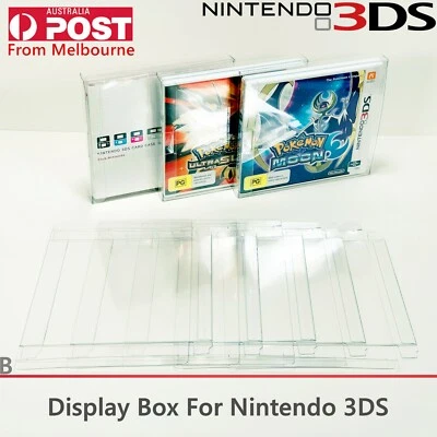 Nintendo 3DS / 2DS / DS Game Box Protectors | Thick Clear Display Cases - image 1 of 4