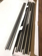 Atlas #6056 3 Rail O scale 40" Nickel Silver Flex Track W/Simulate Wood Ties NEW