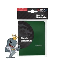 2X (100 Total) BCW Gaming Deck Guard Matte Green 50ct Pack MTG TCG FREE SHIP