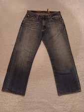 Adriano Goldschmied Jeans Mens The Hero Relaxed Straight Measures 31x27 USA Made