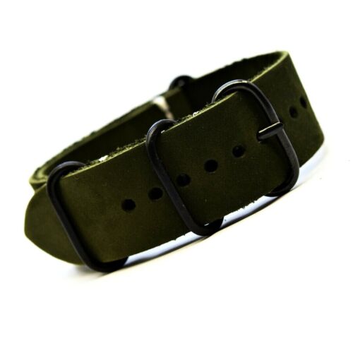 Leather watch Strap, Military band,fits Panerai 18/20/22/24/26 mm gift man - Picture 11 of 16