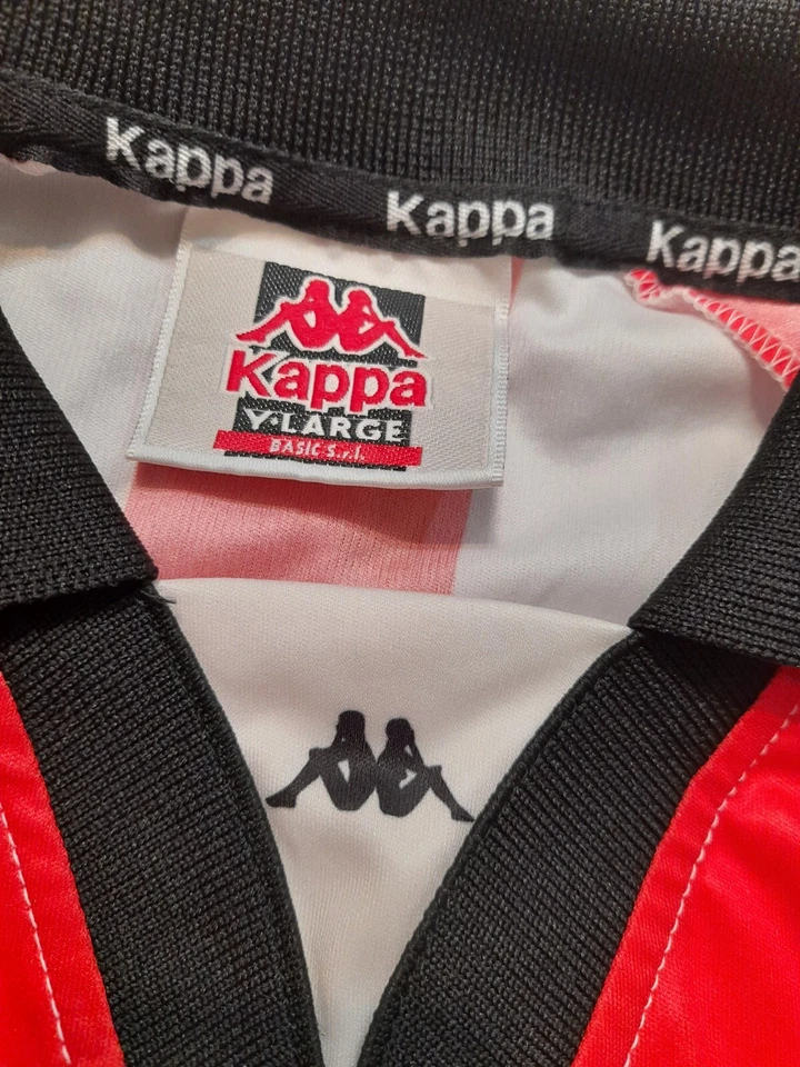 MAGLIA CALCIO SPARTA ROTTERDAM 1996/1997 KAPPA SHIRT DE GOUDSE VERZEKERINGEN - Immagine 3 di 4