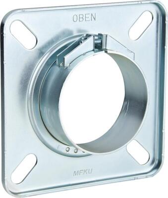 Danfoss Brennerflansch Meku für Flammrohre 80mm Durchmesser