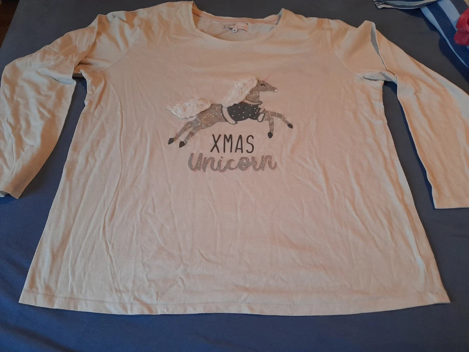 T-shirt à manches longues femme licorne - Photo 2/4