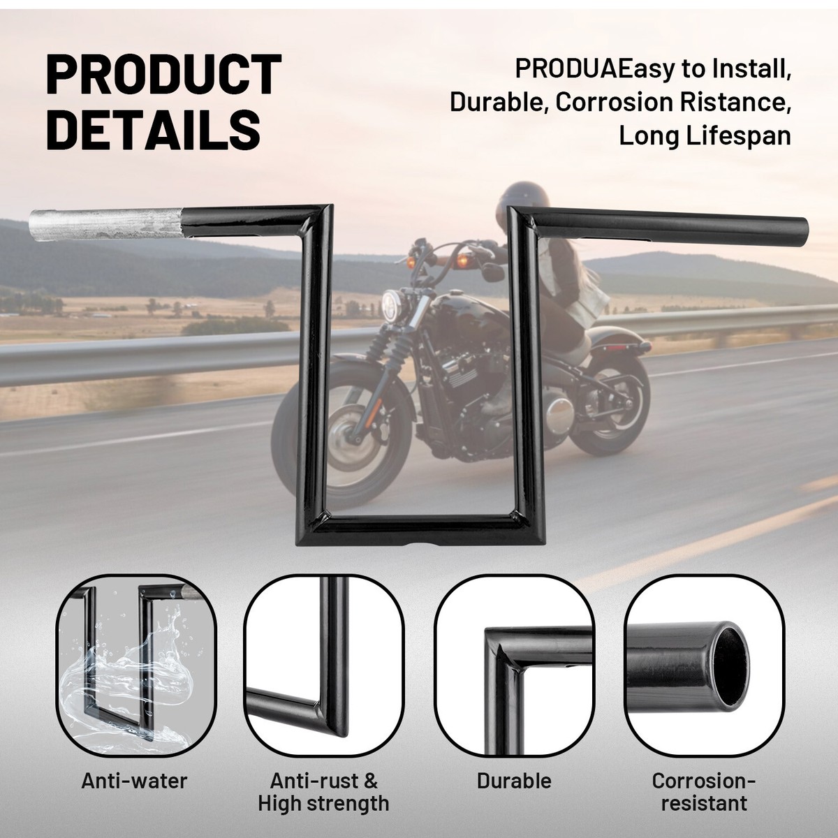 For Harley Chopper Bobber Softail Honda Shadow VLX 600 1