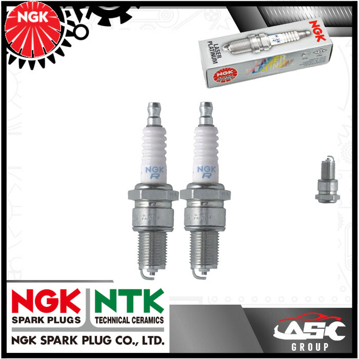 NGK Laser Platinum Spark Plug - Stk No: 3000 - Part no: PFR5G-11E - x2