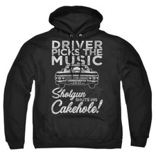 Supernatural "Driver Picks Music" Pullover Hoodie, Sweatshirt or Long Sleeve Tee