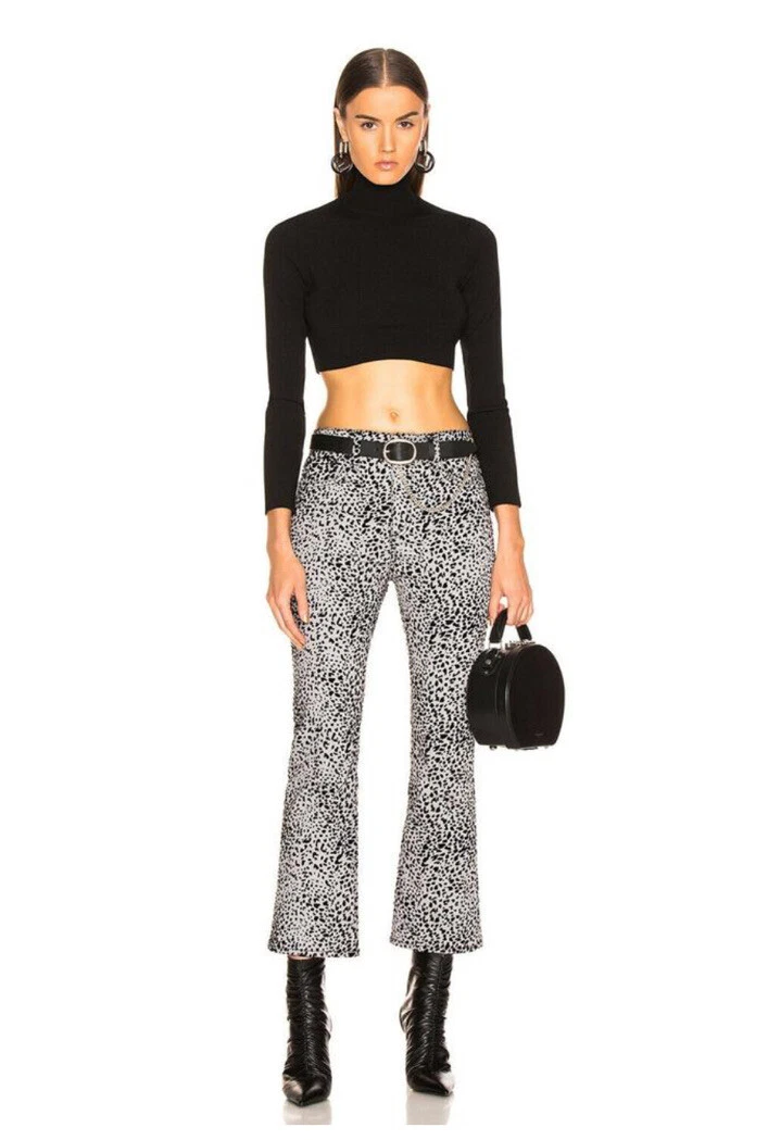 Rag & bone hana cropped flared jeans sale
