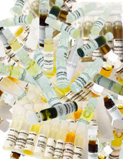 50pc. Pure Undiluted Essential Oil Sampler Lot 1.25mL each Sample/Travel Size