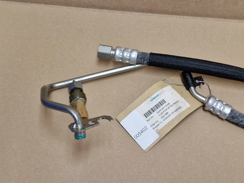 Aston Martin Power Steering Pressure Hose 4G43-3A719-AB Genuine NEW OEM - Image 2 of 4