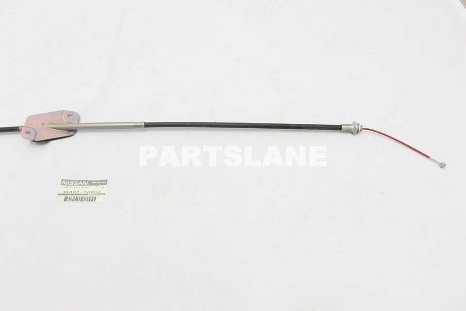 Cable de freno de estacionamiento delantero genuino OEM 36402-08G00 para camioneta Nissan D21 720 2x2 OEM Foto 3 de 3