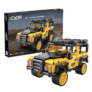 CaDA Defender Off Roader Pull Back Motor 1:18 389 Piece Brick Model Kit C52028W - Image 2
