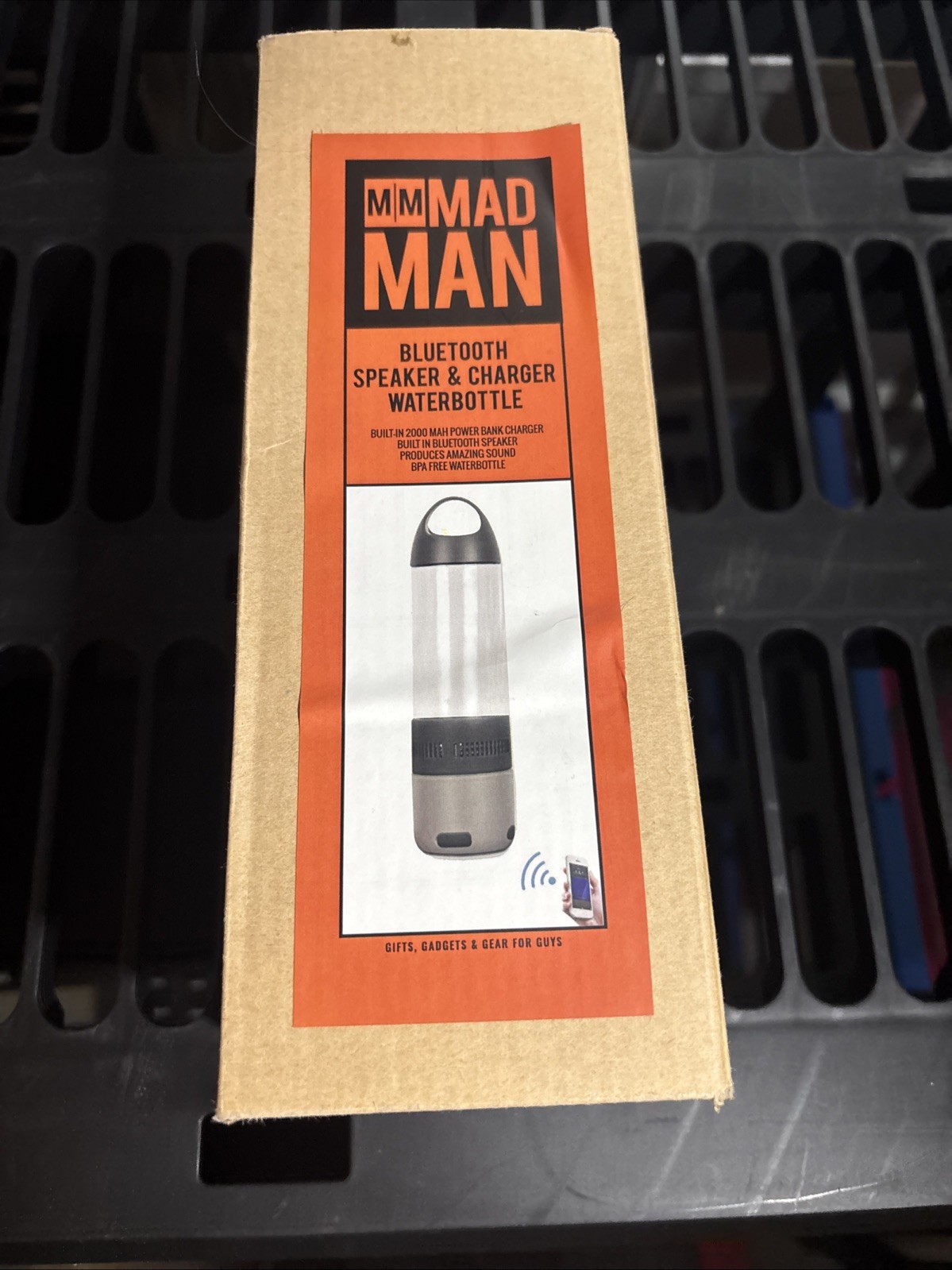 Bluetooth Speaker And Charger Water Bottle