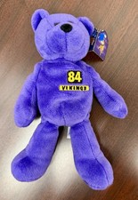Limited Treasures Randy Moss 84 Minnesota Vikings Purple Plush Bear w Tag NFL
