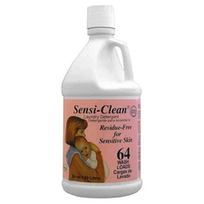 Atsko Sensi-Clean Scent-Free Laundry Detergent - 2 quart = 64 Wash Loads