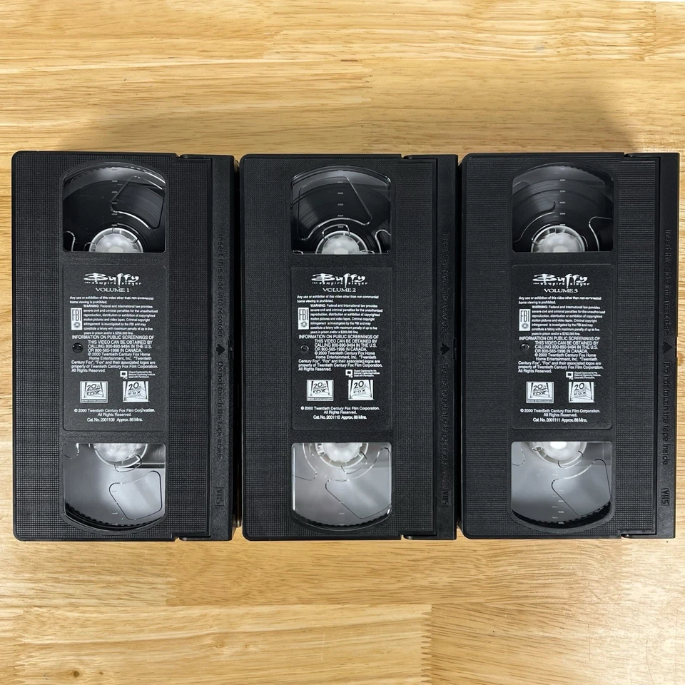 Buffy the Vampire Slayer - The Slayer Chronicles VHS 3-Tape Box Set 2001 Y2K - Image 3 of 4