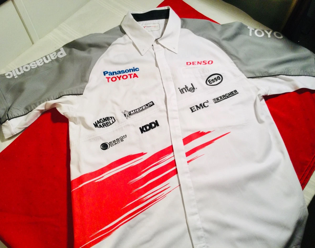 Size L Toyota Formula 1 Racing Fan Apparel and Souvenirs for sale