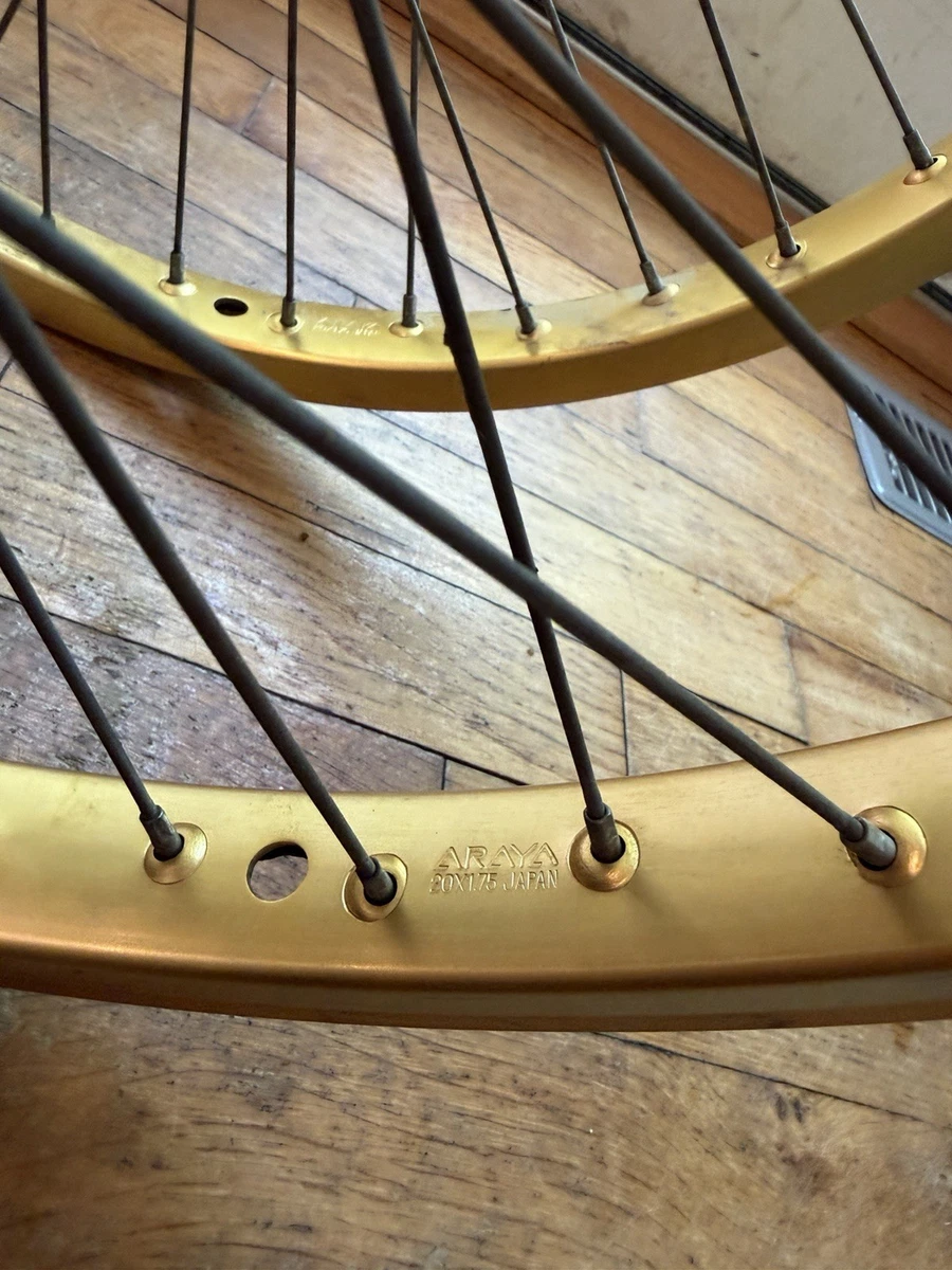 BMX Bike-Old School Gold Vintage Bicycle Parts for sale | eBay