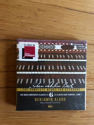 BENJAMIN ALARD - BACH COMPLETE WORKS FOR KEYBOARD VOL. 6, 3CD-SET NEU (OVP)