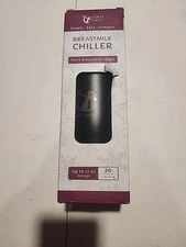 Ceres Chill Breastmilk Chiller Bottle Reusable Stainless Steel Black W/ Glitter