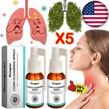 Natural Spray for Lung and Respiratory Support Herbal Cleansing Spray -2025 USA