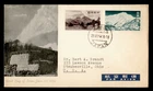 DR WHO 1954 JAPAN FDC NATIONAL PARK COMBO M81083