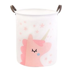 Kids Laundry Basket for Girls Boys, Cute Baby Laundry Hamper Waterproof Colla...