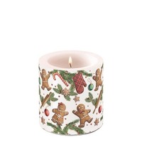 Kerze, Lampionkerze Gingerbread Cookies 9Cm Ambiente | Weihnachten