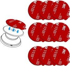 9 Pack Pops Sticky Adhesive Replacement for Socket Mount Base , VHB 3M Sticker